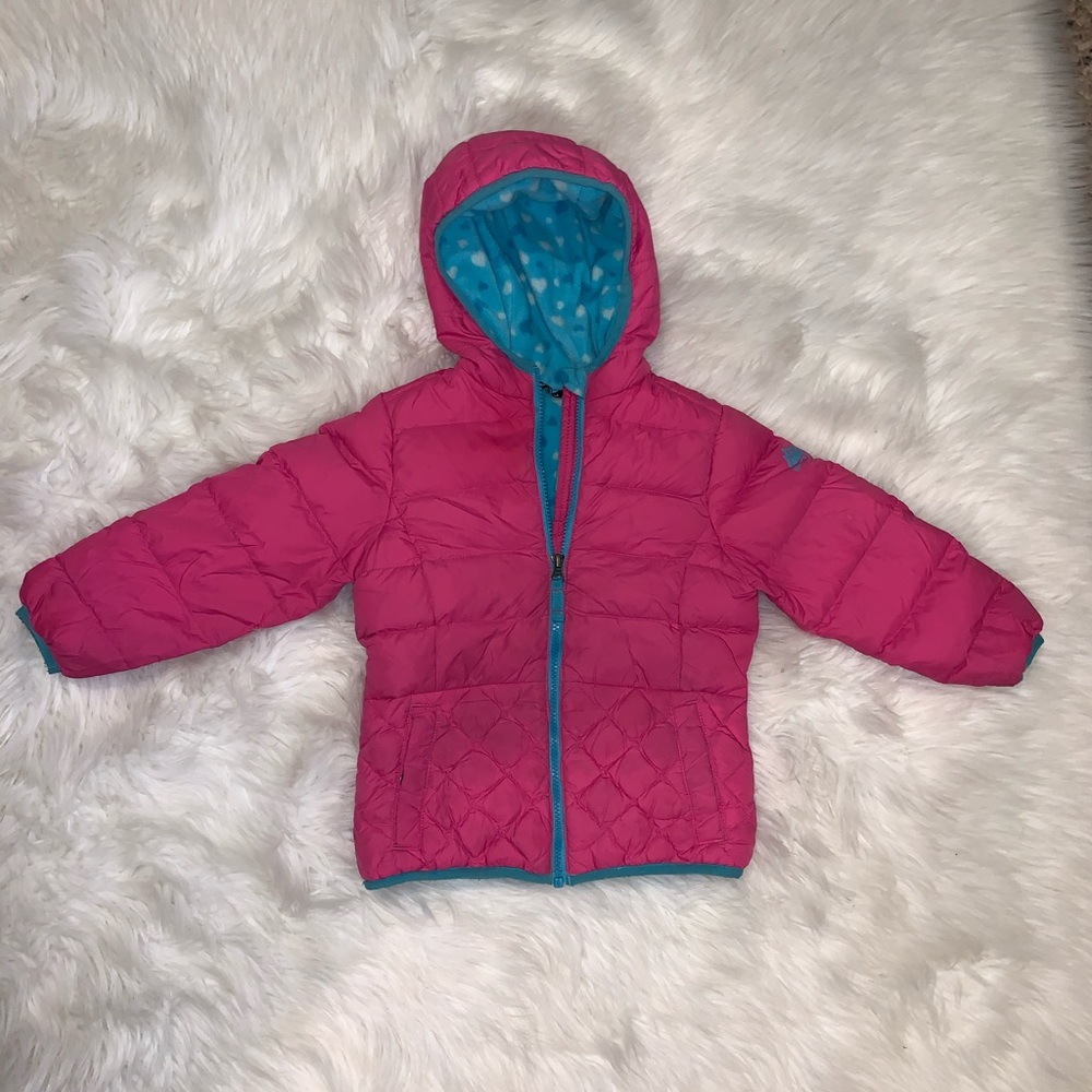 Hot pink toddler jacket